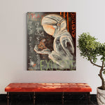 Lade das Bild in den Galerie-Viewer, Leinwandbild #Iwanttolive
