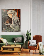 Lade das Bild in den Galerie-Viewer, Leinwandbild #Iwanttolive
