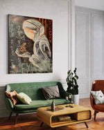 Lade das Bild in den Galerie-Viewer, Leinwandbild #Iwanttolive
