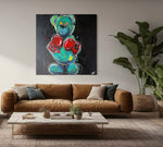 Lade das Bild in den Galerie-Viewer, Leinwand #ready to face any challenge
